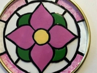 Dollar Store Crafts Faux Stained Glass Suncatcher